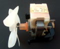 Whirlpool Evaporator Fan Motor 2149299 4389144 with Fan Blade, Grommet