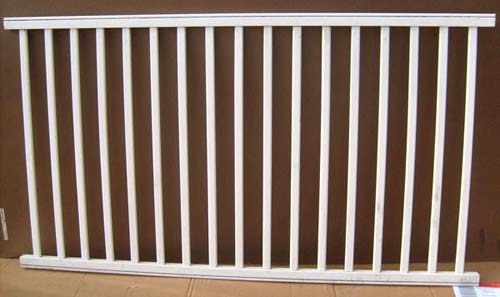 OUT OF STOCK White LUV Crib Side Rail Drop-side 