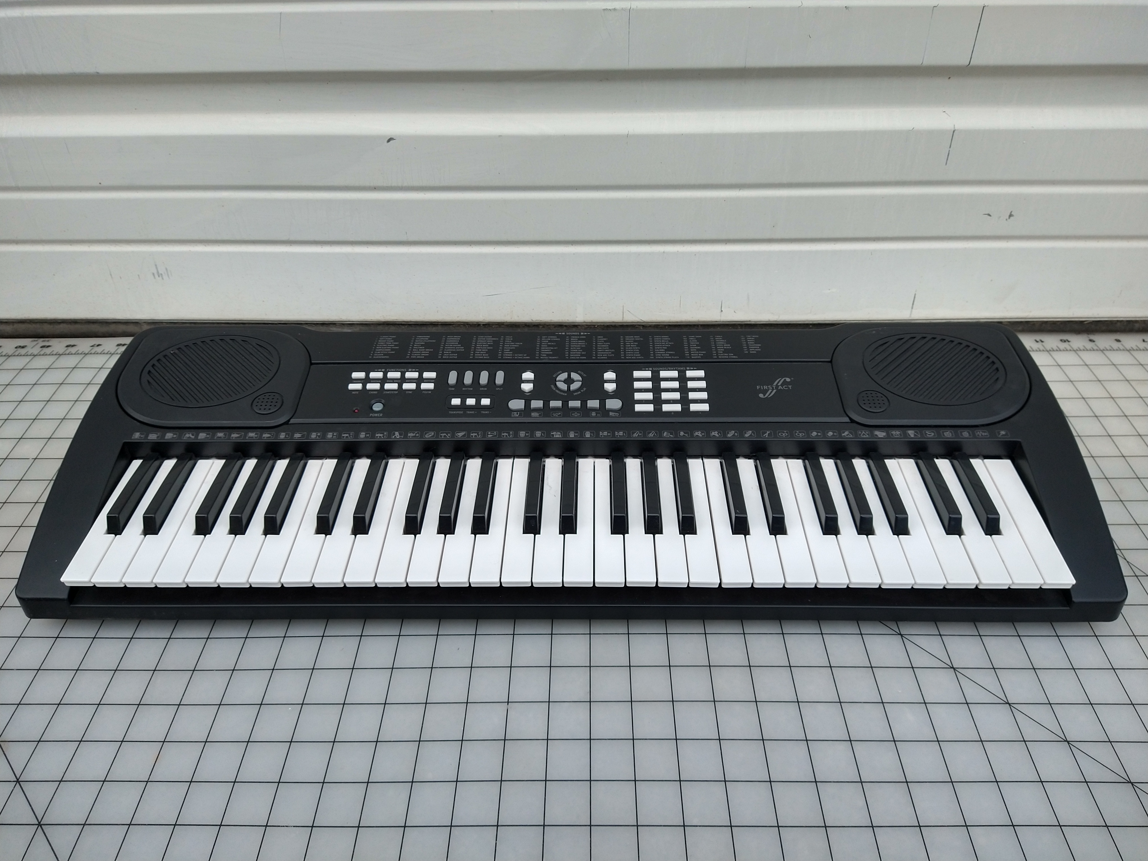 OUT OF STOCK First Act MI075 Key Portable Keyboard