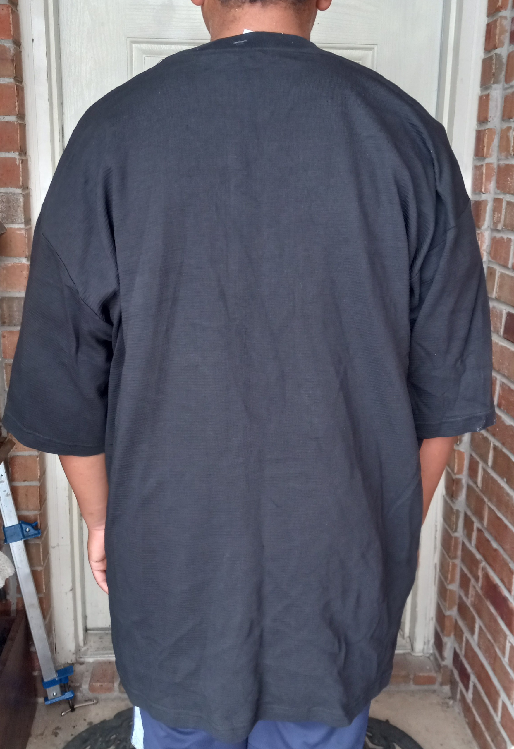3XL Heavy Weight Black Cotton T-Shirt