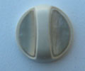 Whirlpool/Kenmore Timer Knob 3948414 Almond Knob with Rubber Grips