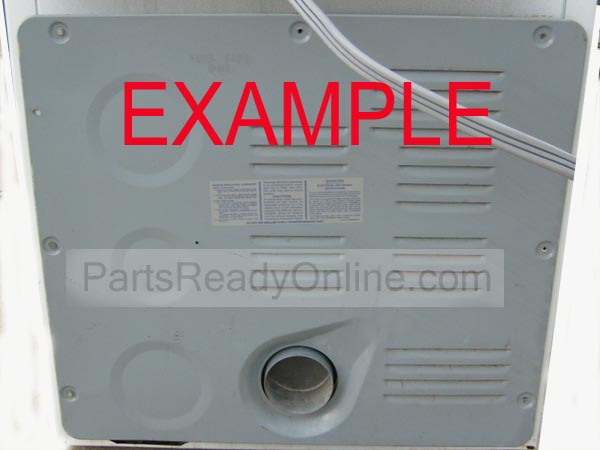 Dryer Rear Panel Whirlpool, Roper, Kenmore Dryer Back Cover 28" x 24-1/2"