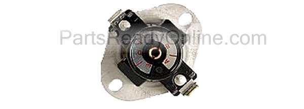 Whirlpool, Roper, Kenmore Dryer Cycling Thermostat (Adjustable L135 through L155) L155-20F